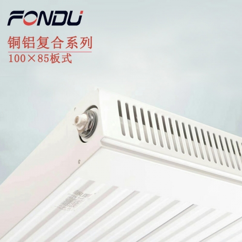 銅鋁復(fù)合100×85板式散熱器